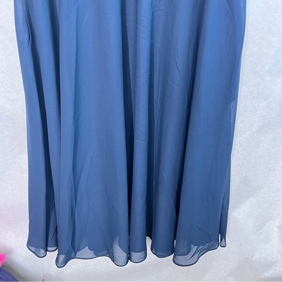 JJs House | Dresses | Jjs House Aline Vneck Tea Length Chiffon Mother ...
